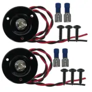 Speaker jack plate 2 Pcs with Neutrik 1/4" connector for PA or Guitar cabinets