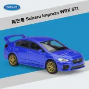 Welly 1:36 Subaru Impreza WRX STI Diecast Pullback Model Car New in Box