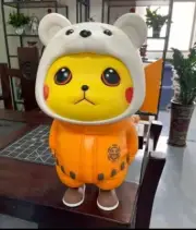 52cm Big Size Anime Pikachu Bepo Decoration Collectible Toys Action Figure
