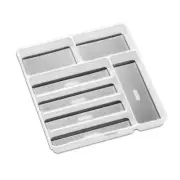 Large Cutlery Drawer Organizer 7 Compartments Madesmart Knife Fork Kitchen