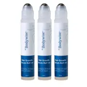 1/2/3x Be Bodywise Hair Growth Serum Roll On - 3% Rosemary, 3% Redensyl & 2% - (25ml) 3pcs