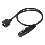 3 Pin XLR Female to RJ45 Female Adapter Cable, 1pcs 1.6ft XLR Microphone Cable