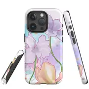 For iPhone 15 Pro Max Case, Shielding Cover, Watercolour Floral