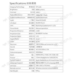 【MOMI魔米】X800微型投影機-悠遊戶外(可分期/免運優惠)