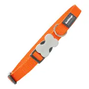 Dog Collar by Red Dingo Smooth Orange 2 x 3147 Cm