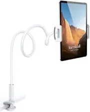 Flexible Gooseneck Tablet Mount for Bed - Adjustable Arm Holder for Devices