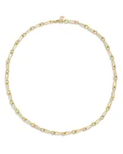 Temple St. Clair 18K Yellow Gold Small River Link Chain Necklace, 18