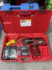 NEW LINEMAN BURNDY PAT644L5 Copper Aluminum Wire Cable Crimper Kit Makita 11 Ton