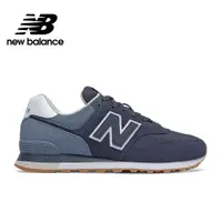 在飛比找蝦皮購物優惠-New Balance 復古鞋_中性_深藍_ML574GRE