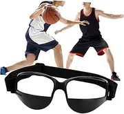 [Parliky] Basketball Training Aid Glasses Low Eye Glasses Outdoor Sports Goggle Comfortable Adjustable Fit
