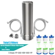 SimPure V7 5 Stage Drinking Water Filter System 20K Gallon SUS304 With 3 Filters
