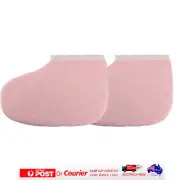 Towelling Warmer Booties For Paraffin Wax Foot Pedicure Treatments Extended Heat
