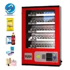 5 Slot Snack Vending Machine for Snack Money Making Coins+bill uncool Wall