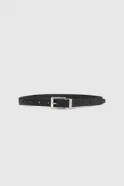 Lloyd Belt in Black Silver - CAMILLA AND MARC® C&M