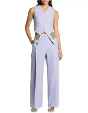 [Sass & Bide] Paloma Vest in Ice Lilac