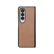 Creative brown leather pattern protective case for Samsung Galaxy Z Fold 4 NEW