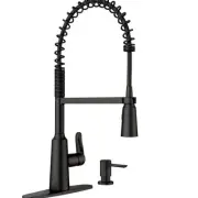 Moen Edwyn Spot Resist Stainless One-Handle Pre-Rinse Spring Pulldown Kitchen...
