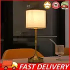Cordless Table Lamp Fabric Lampshade Vintage Atmosphere Light for Restaurant Bar