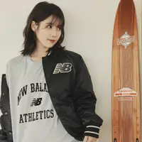 在飛比找蝦皮購物優惠-🏀小飛人潮流🏀NEW BALANCE 棒球外套 外套 IU著