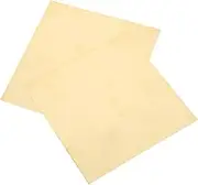 Crafting Solid Brass Plates 2pcs Engraved Brass Sheets for Decorative Projects Diy
