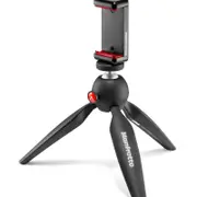 Manfrotto PIXI Smart Mini Tripod with Clamp Black for Smart Phone