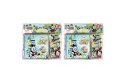 2x Mattel Thomas On The Go Kids Children Bathtime Book w Figures Bag Eva 3y+