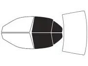 Rvinyl Window Tint Kit Fits Mitsubishi Galant 1999-2003
