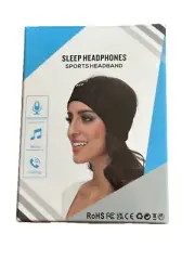 Sleep Headphones Wireless Bluetooth Built In Microphone Rechargeable Headband