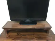 TV Riser/Laptop/Soundbar Stand Traditional Alder