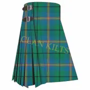 Scottish Handmade Traditional Carmichael Ancient 8-yard Tartan Kilt For Men