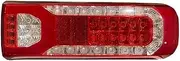24V Truck LED Tail Light Assembly Rear Brake Light ，Compatible for Mercedes Benz ACTROS 0035443303 RH 0035447303 0035443203 0035447103(L 1PC)
