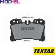 BRAKE PAD SET DISC BRAKE 2424501 FOR LEXUS LS TOYOTA MIRAI 8GR-FXS 3.5L 6cyl LS