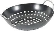 Generic Multi Function Non Stick Vegetable Grill Basket Convenient Grilling Accessory for Durable and Sturdy Design for Home and Outdoor Use Cooking Tray for Even Heat