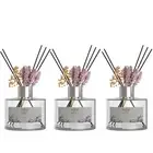 Reed Diffuser (200ml) Pure Cotton Reed Diffuser Set,Reed Diffuser & Oil Diffuser