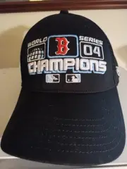 NEW 2004 World Series Champions Boston Red Sox New Era Hat Authentic-NICE!!