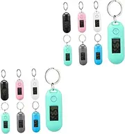 OSALADI 2sets Electronic Watch Digital Electronic Small Pocket Watch Mini Skeleton Simple Wrist Alarm Portable Small Mute for Led Pocket Glow Students Plastic 6pcs*2