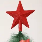 Five-pointed Star Christmas Tree Ornament Single-layer Dress Gemstone