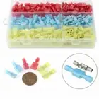 180PCS Assortment Kit Insulated Electrical Wire Connectors Spade Crimp Terminals