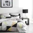 Manly Sorbet Double bed Quilt Cover Set by Logan & Mason