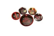Deadpool Button Badge Set (Set Of 5) (Multi-colour) (One Size)