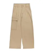 Belt-loop casual pants 6Y,10Y cream