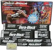 Dura-Block AF44HL Hook & Loop Black 7-Piece Sanding Block Set