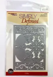 Simply Defined WINTER WONDERLAND, SNOWFLAKE BACKGROUND - DIE - Sizzix Compatible