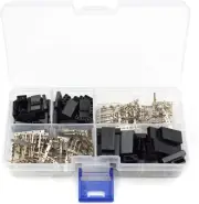 30 Sets Servo Plug Male Female Connector Crimp Pin Kit Compatible Futaba for ...