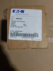 Eaton Cutler-Hammer GHB3020 3-Pole 20A Bolt-On Circuit Breaker NT QR Code
