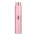8ml Mini Aluminium Glass Perfume Bottle Perfume Atomizer Cosmetic Tool Pink KMY