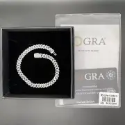 HIGH QUALITY MOISSANITE 6MM Miami Cuban Link Bracelet S925 8inch (PASSES TESTER)