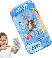 Handheld Pinball Toy,Portable Handheld Pinball - Pinball for Kids, Catapult Game, Portable, Double Sided Fun for Kids, Boys