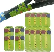 Tennis Game Score Keeper, Padel Score Keeper For Racket Tennis Score Keeper For Racket Tennis Match Scoreboard For Tennis Player Racket Tennis Game Scoreboard Rocks Easily