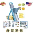Compact All-in-One Vegetable Chopper & Potato Slicer - Adjustable Thickness